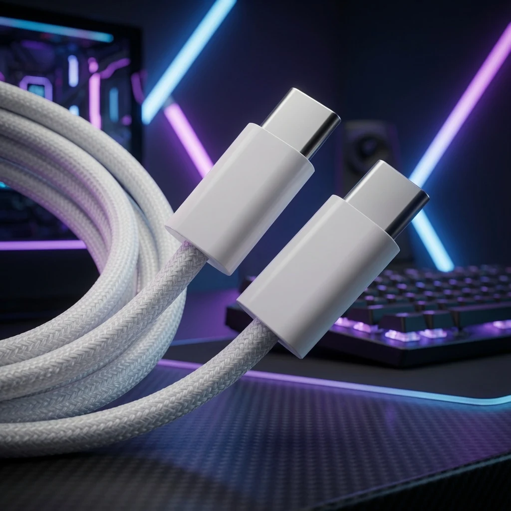 Kabllo karikimi USB-C e përforcuar për iPhone 16 Pro