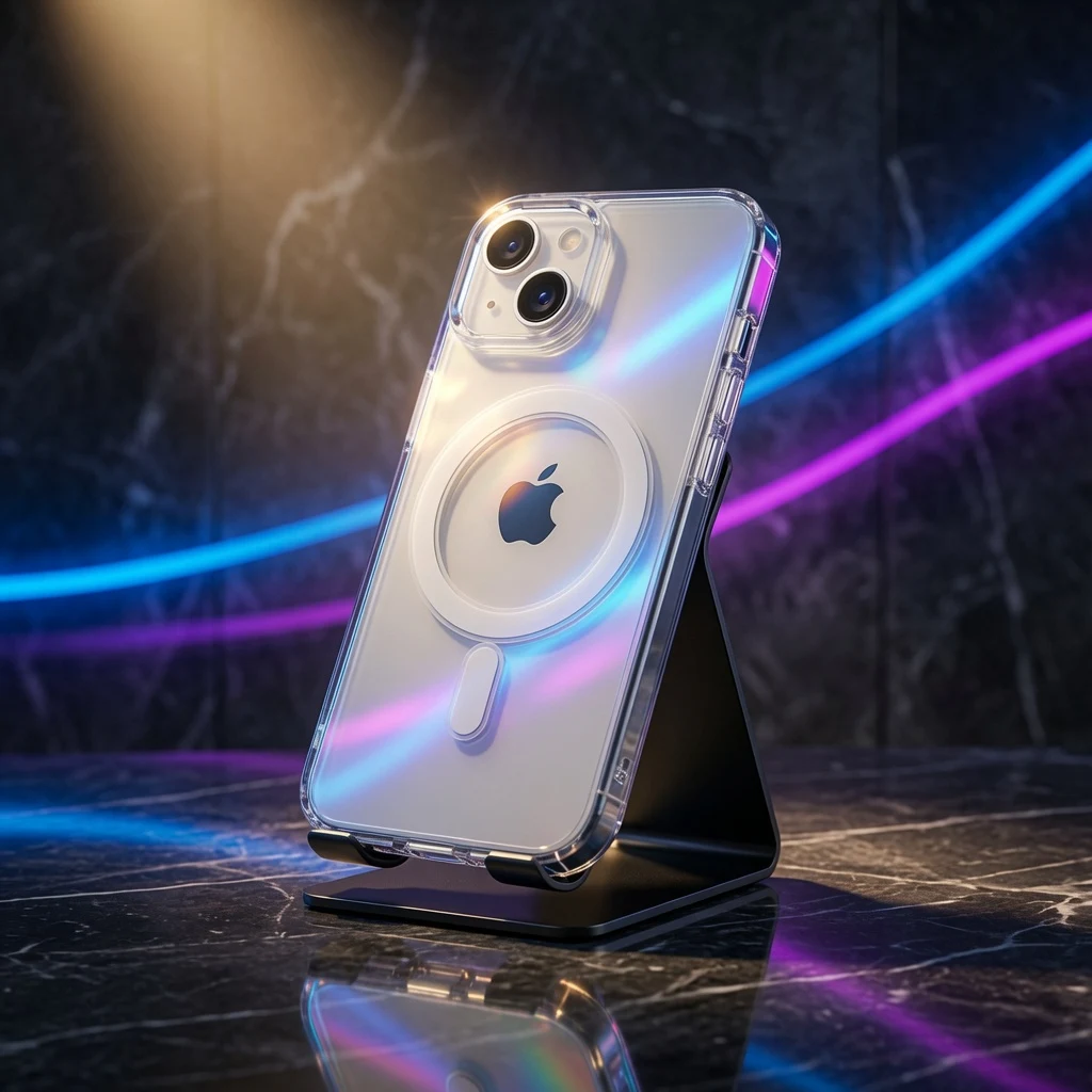 Këllëf transparent MagSafe për iPhone 15